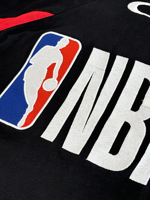 バレンシアガ NBA 共同刺繍ジャージ半袖Tシャツ