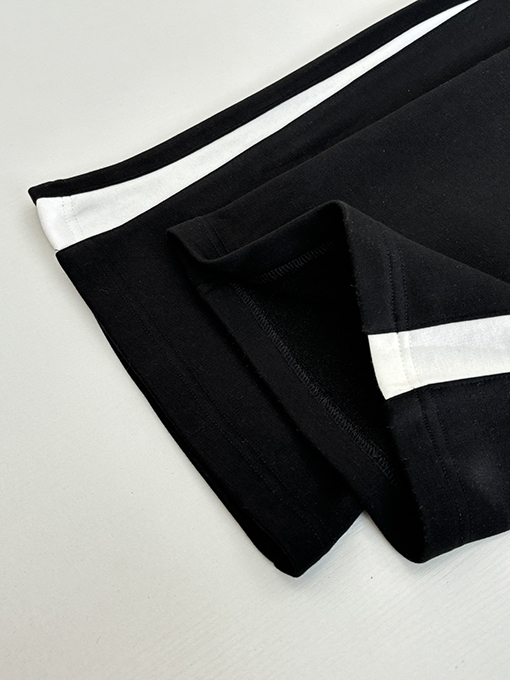 バレンシアガ NBAとの共同円形刺繍入りストレートレッグカジュアルパンツ