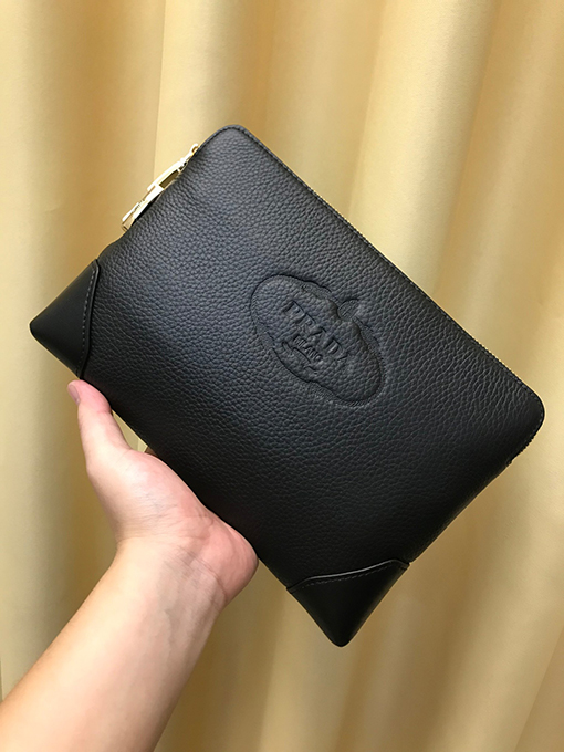 プラダ 新しい高級メンズハンドバッグ