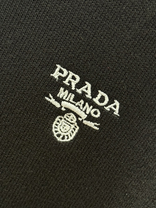 プラダコピー PRADA MILANO 新モデルクラシックなニット半袖ポロシャツ