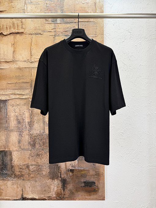 クロムハーツスーパーコピー クラシックな刺繍半袖Tシャツ
