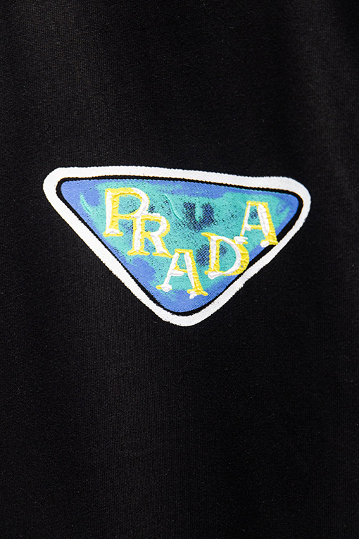 プラダ PRADA 新作グラフィティプリント半袖Tシャツ