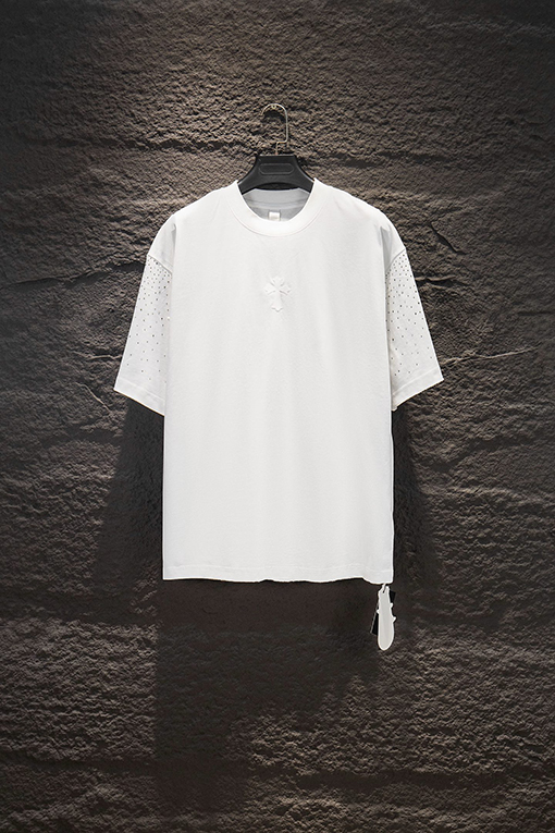 クロムハーツコピー クラシックなラインストーンの半袖Tシャツ