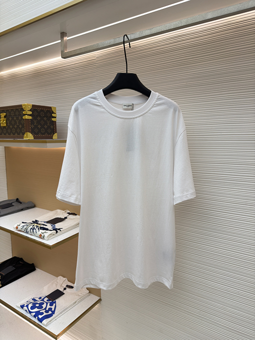 サンローランコピー ニューヨークコレクション プリント半袖Tシャツ