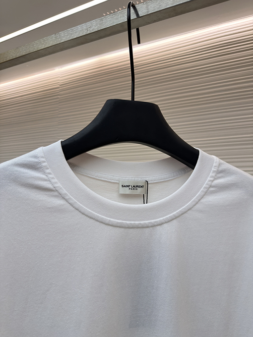 サンローランコピー ニューヨークコレクション プリント半袖Tシャツ
