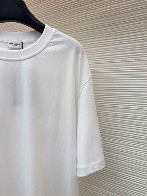 サンローランコピー ニューヨークコレクション プリント半袖Tシャツ