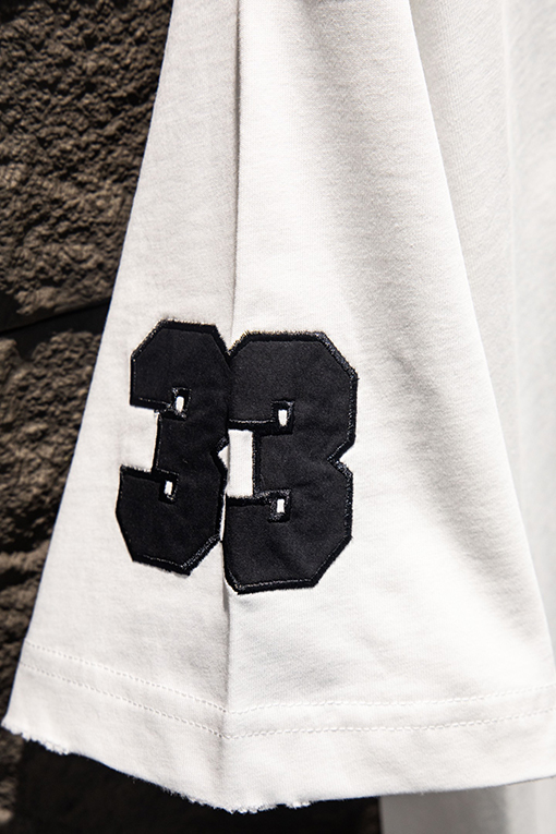クロムハーツ カスタムアップリケ刺繍半袖Tシャツ