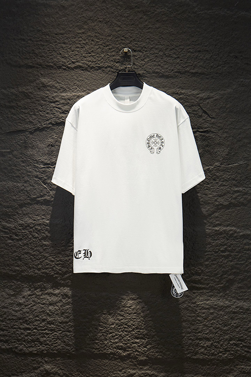 クロムハーツスーパーコピー プリント半袖Tシャツ