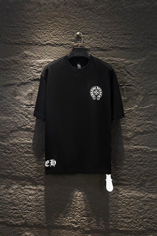 クロムハーツスーパーコピー プリント半袖Tシャツ