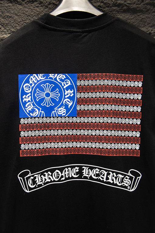 クロムハーツスーパーコピー プリント半袖Tシャツ