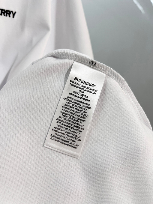 バーバリー BURBERRY クラシックな刺繍りウォーホースロゴクルーネック半袖Tシャツ