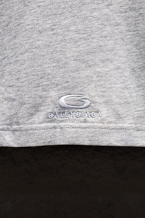 バレンシアガコピー Balenciaga 新作ホワイトインクダイレクトプリント半袖Tシャツ
