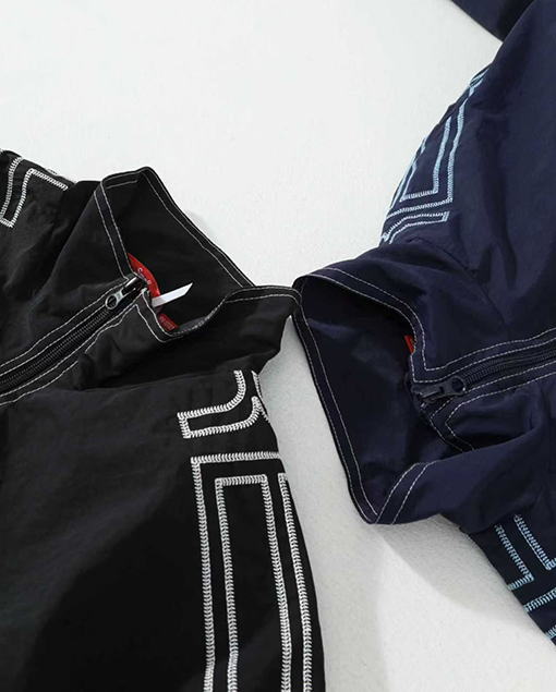 シュプリームコピー Supreme 肩に刺繍ロゴとトップステッチを施した新作コーチジャケット