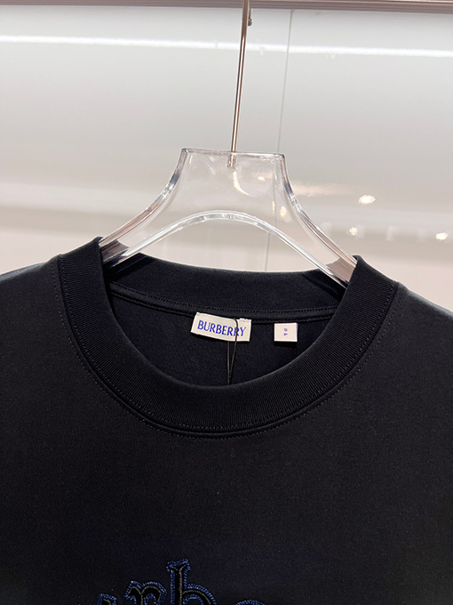 バーバリー BURBERRY 1856 クラシック ウォー ホース ロゴ 刺繍 クルーネック 半袖 Tシャツ