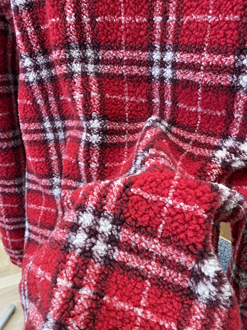バーバリー 刺繍チェックジャケット