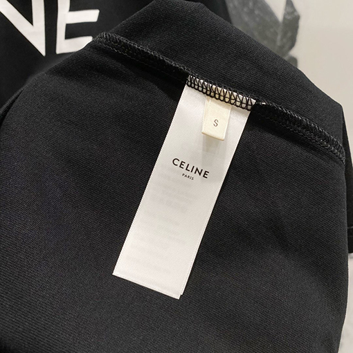 セリーヌ CELINE ロゴプリント半袖Tシャツ