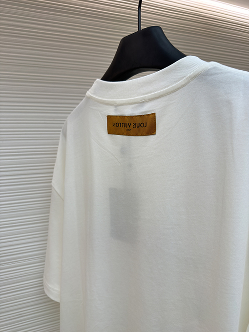 ルイヴィトン LV アニマルプリントクルーネック半袖Tシャツ