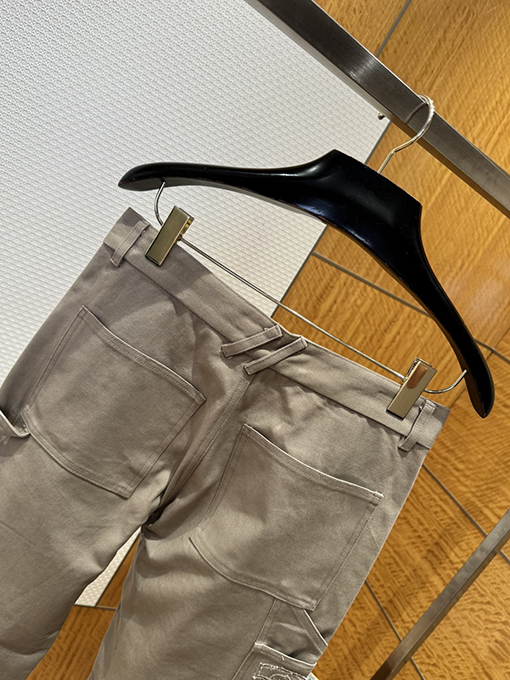バーバリーコピー チェック柄ワークジーンズ