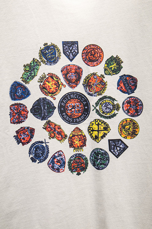 バレンシアガコピー Balenciaga 白インクダイレクトプリント半袖Tシャツ