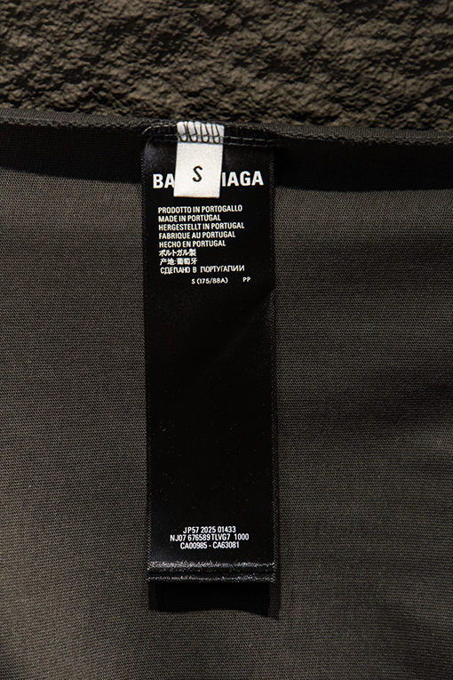 バレンシアガコピー Balenciaga 白インクダイレクトプリント半袖Tシャツ