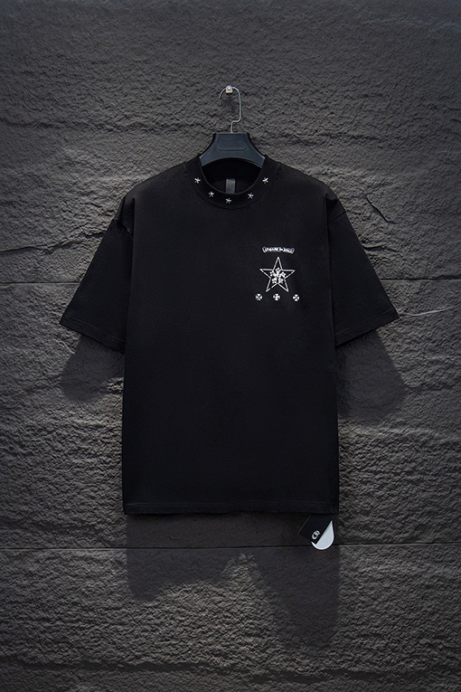 クロムハーツスーパーコピー グラデーショングラフィティハードウェア半袖Tシャツ