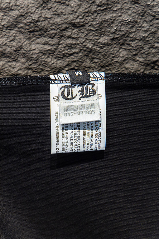 クロムハーツコピー レザーラベル刺繍半袖Tシャツ