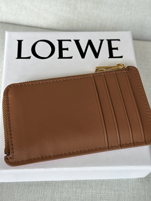 ロエベ Landscape グラデーションナッパレザーのコイン&カードホルダー