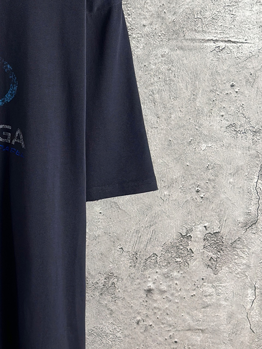 バレンシアガスーパーコピー Balenciaga サーフロゴダイレクトプリント半袖Tシャツ