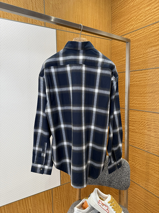 アクネストゥディオズコピー Acne Studios 新作チェック柄長袖シャツ
