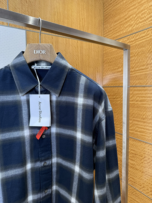 アクネストゥディオズコピー Acne Studios 新作チェック柄長袖シャツ