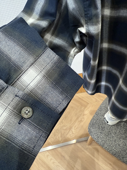 アクネストゥディオズコピー Acne Studios 新作チェック柄長袖シャツ