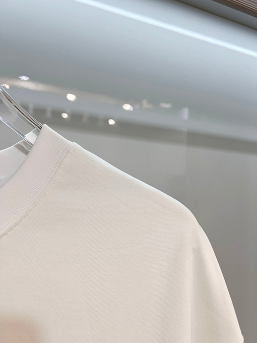 バレンシアガ BALENCIAGA 麦穂のクラシックなスケッチと刺繍ロゴの半袖Tシャツ
