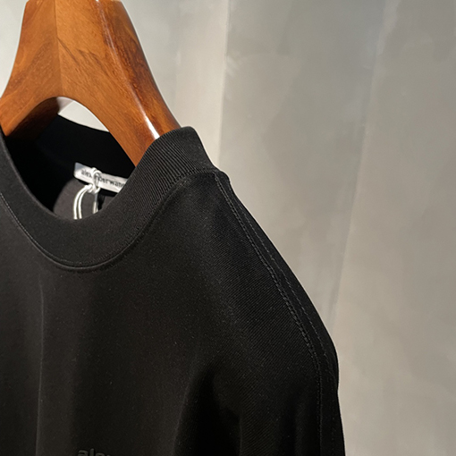 アレキサンダーワン Alexander Wang プリントロゴ入りロゴ長袖シャツ