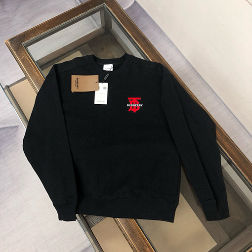 バーバリーコピー Burberry ロゴ入りカップルクルーネック スウェットシャツ
