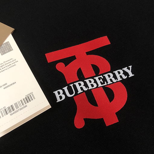 バーバリーコピー Burberry ロゴ入りカップルクルーネック スウェットシャツ