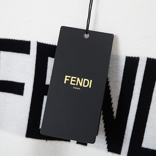 フェンディスーパーコピー FENDl 人気のロゴジャカードニットクルーネックセーター
