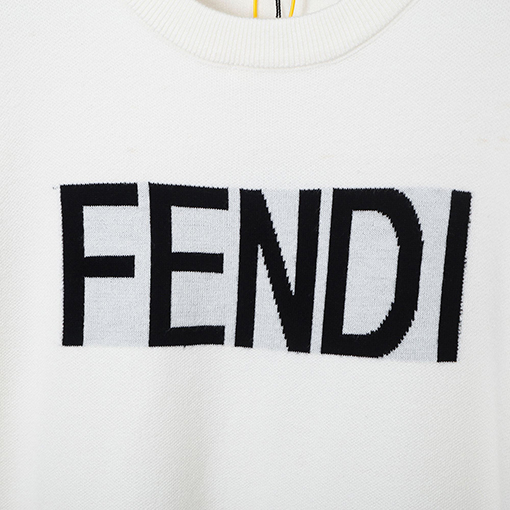 フェンディスーパーコピー FENDl 人気のロゴジャカードニットクルーネックセーター