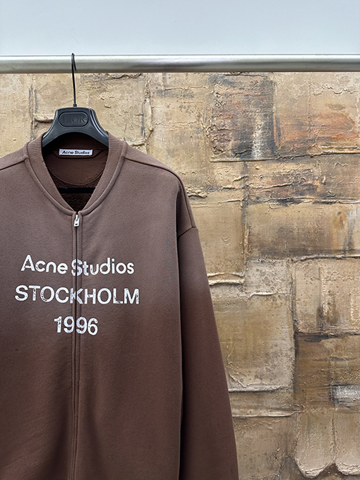 アクネストゥディオズコピー Acne Studios プリント柄ジップアップジャケット