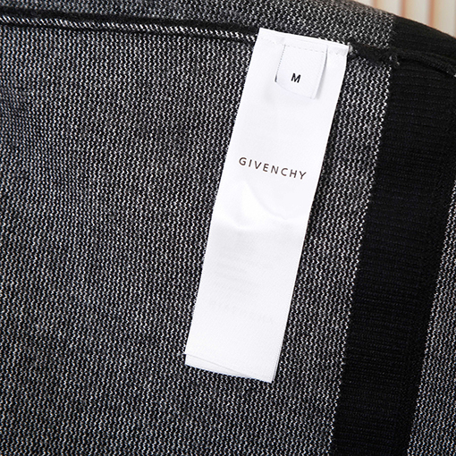 ジバンシイ GIVENSHY ジャカード織りのクルーネックニットセーター
