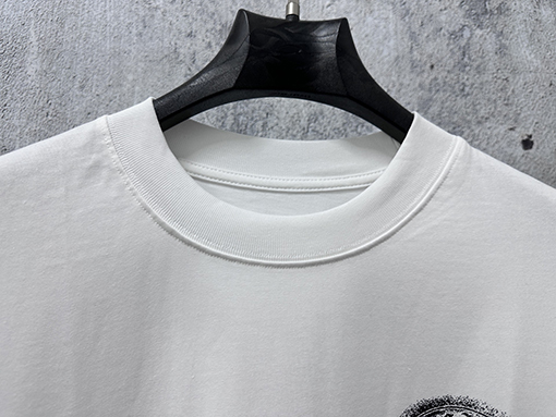 クロムハーツスーパーコピー 新作プリントクルーネック半袖Tシャツ