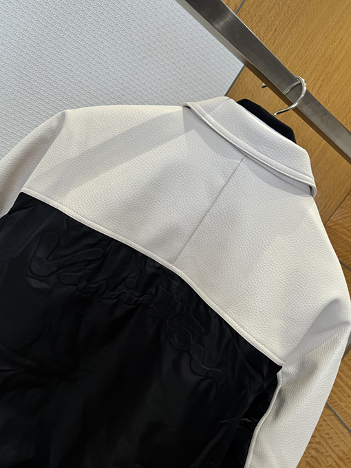ルイヴィトンスーパーコピー レタープリントパッチワークベースボールジャケット