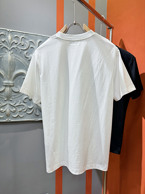 プラダコピー PRADA 新モデルロゴ入り襟の半袖Tシャツ
