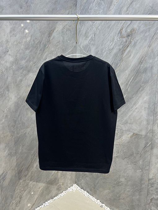 モンクレールスーパーコピー Moncler 襟にロゴプリントがった半袖Tシャツ