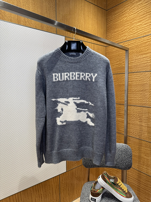 バーバリーコピー BURBERRY ウォーホース ジャカードニットウェア