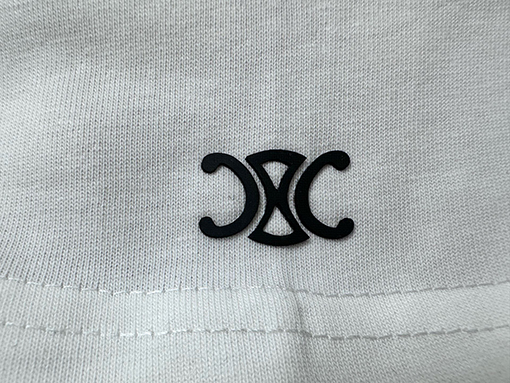 セリーヌ CELINE 文字ロゴプリント入りカップル半袖Tシャツ