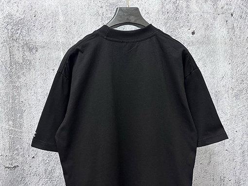 セリーヌ CELINE レターロゴ入りスタッズ付きカップル半袖Tシャツ