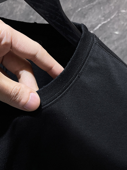 クロムハーツ 蹄鉄とサンスクリット十字の刺繍り半袖Tシャツ