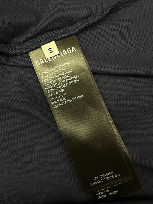 バレンシアガ BALENCIAGA アメリカンフットボール長袖シャツ
