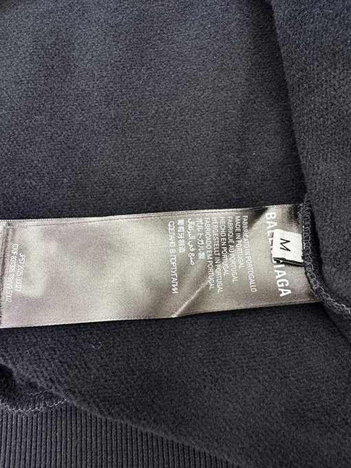 バレンシアガコピー BALENCIAGA フェイクツーピースパーカー