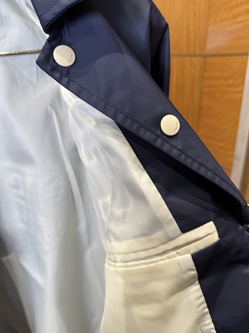 セリーヌスーパーコピー CELINE アップリケ付きボタンダウンベースボールカラージャケット